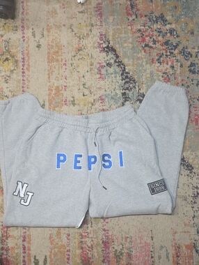 Pepsi Gray Logo Sweatpants